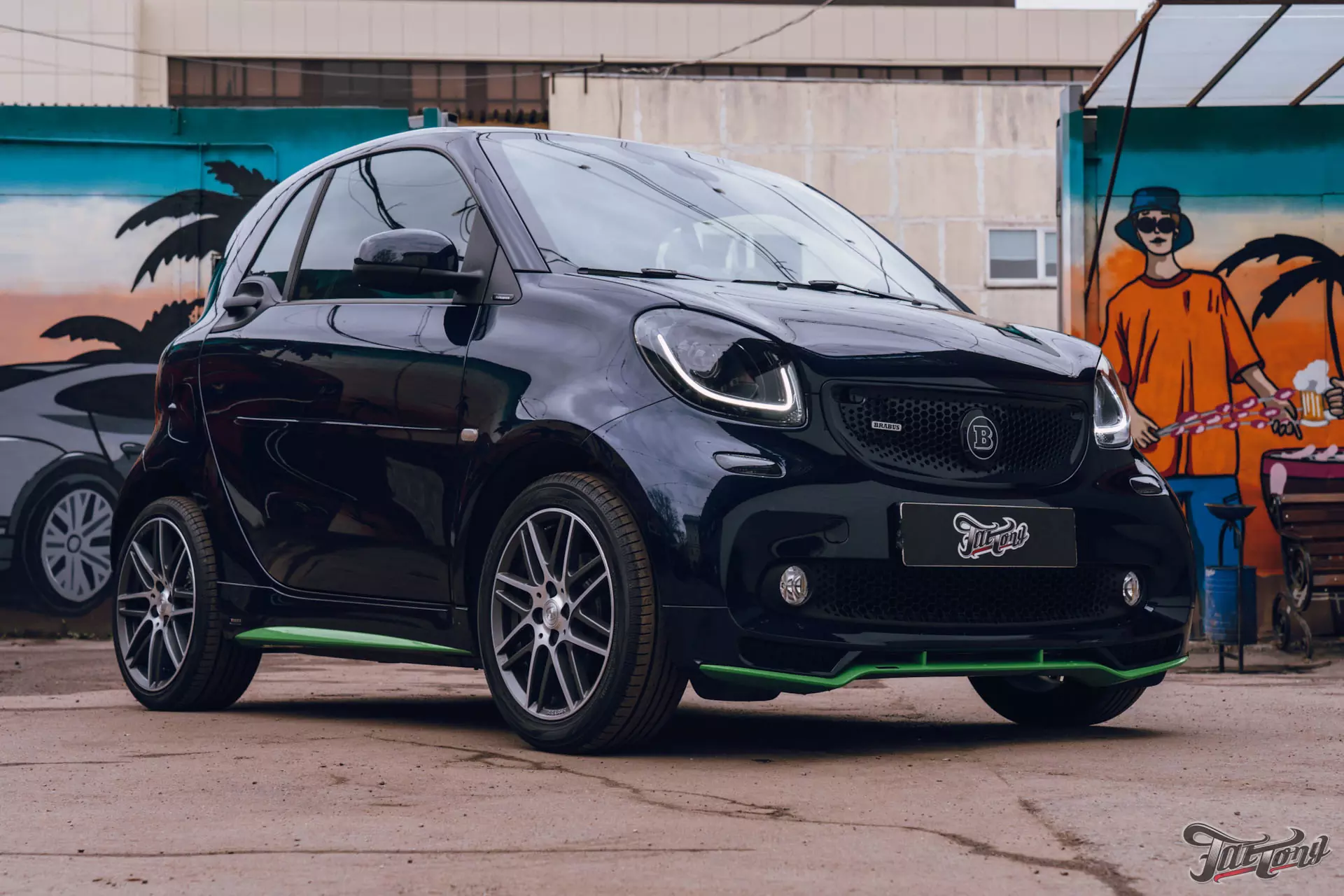 Smart Brabus. Построили новую выхлопную систему